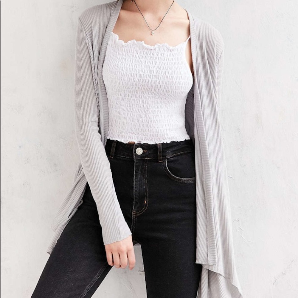 UO Grey Cardigan SIZE M